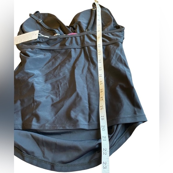 Maacie Women's Black Maternity Tankini Top size Medium- NWT - Picture 8 of 8